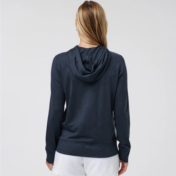 Vuori Halo Performance Hoodie Heather Moss Size Small - Picture 8 of 8